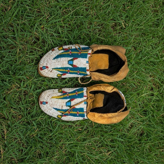 Native American Beaded moccasin