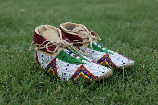 Native American Beaded moccasin