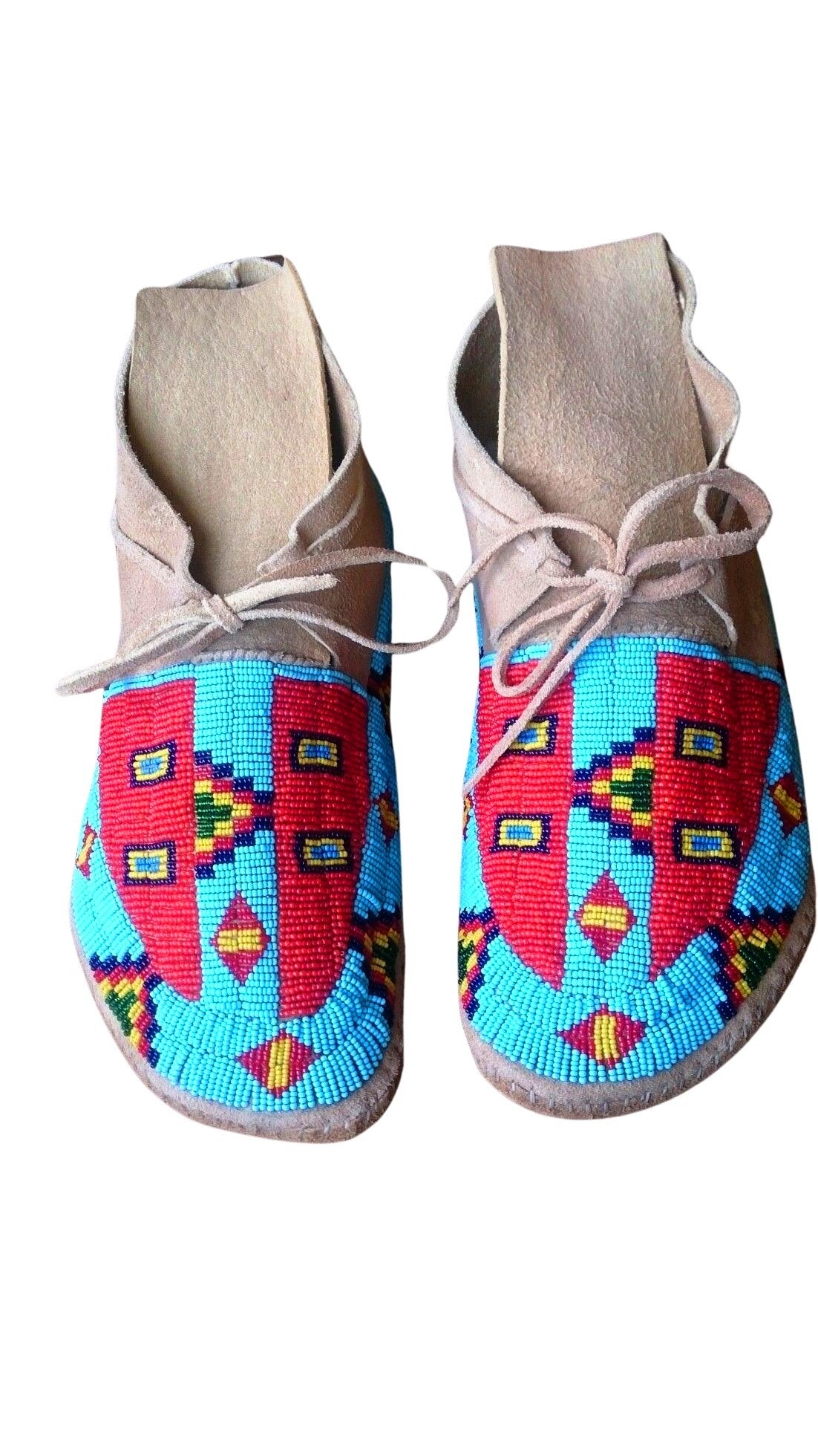 Native American Beaded Moccasin