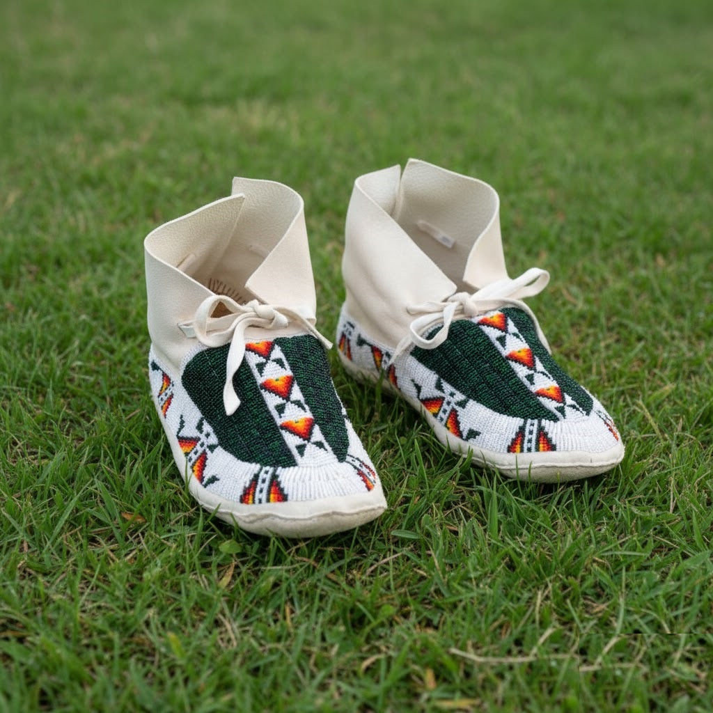 Native American Beaded moccasin