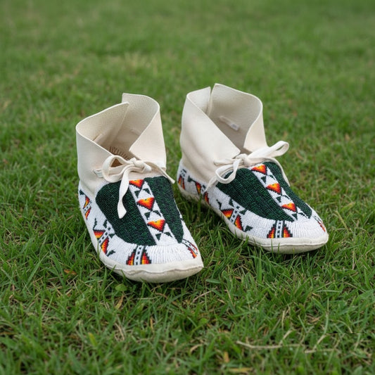 Native American Beaded moccasin