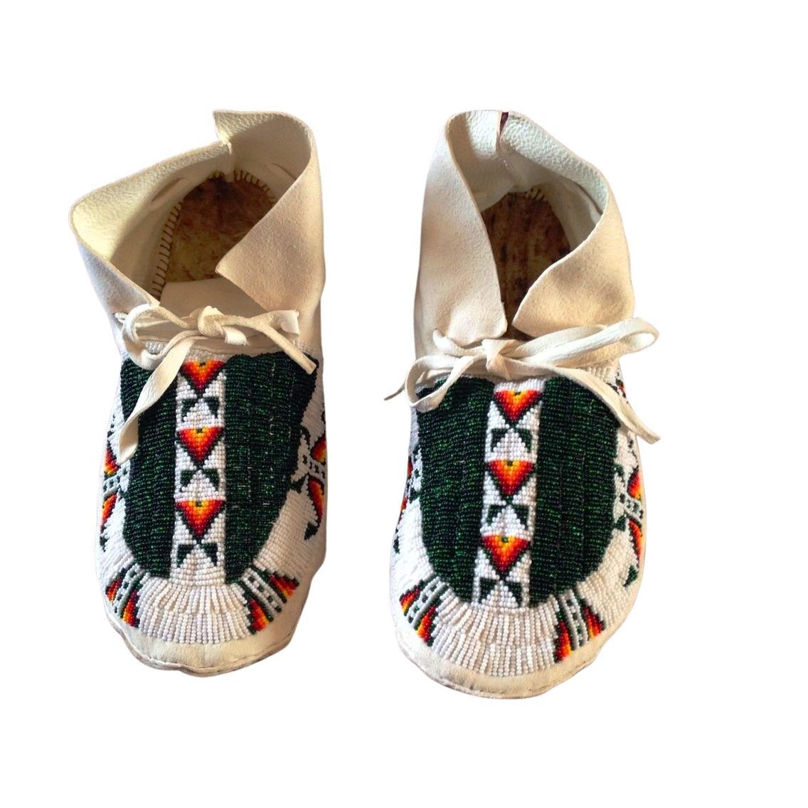 Native American Beaded Moccasin