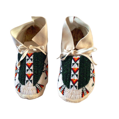 Native American Beaded Moccasin