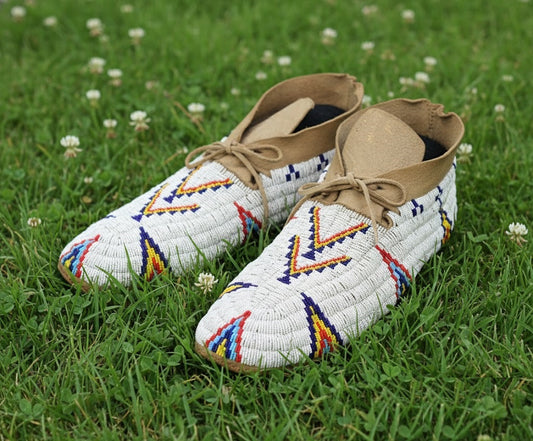 Native American Beaded moccasin