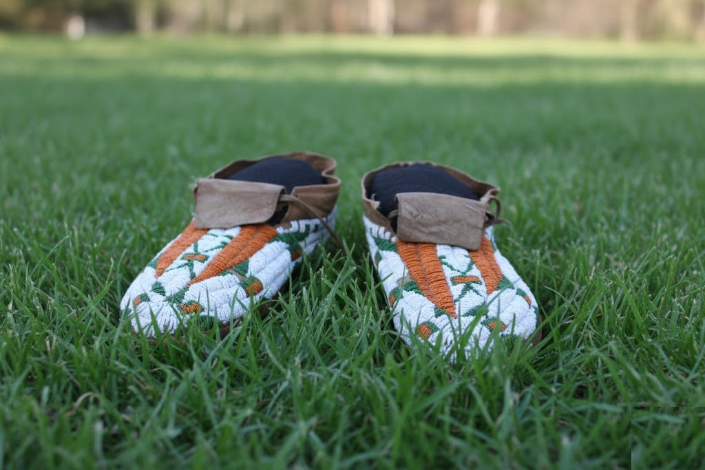 Native American Beaded moccasin