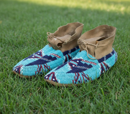 Native American Beaded moccasin