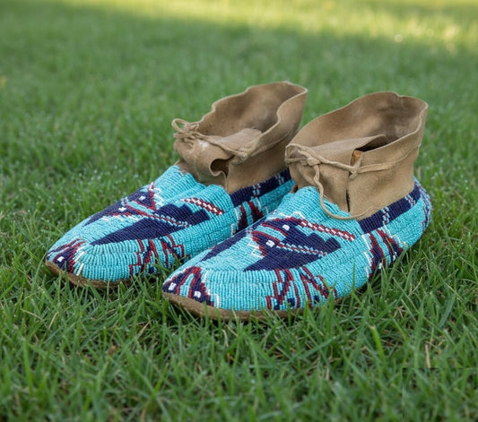 Native American Beaded moccasin