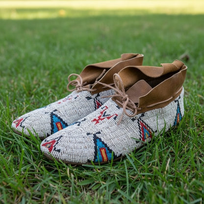 Native American Beaded moccasin