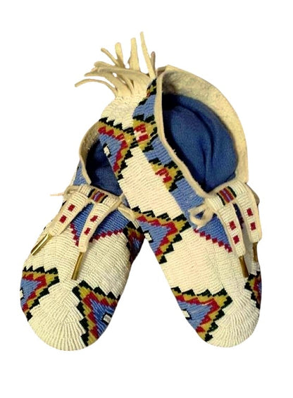 Native American Beaded Moccasin