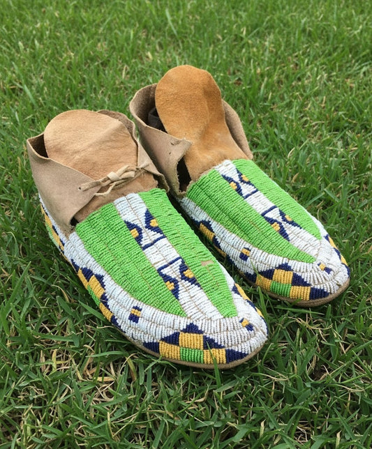 Native American Beaded moccasin