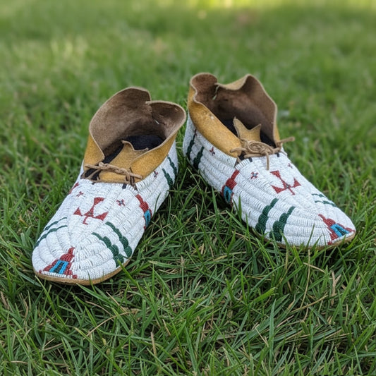 Native American Beaded moccasin