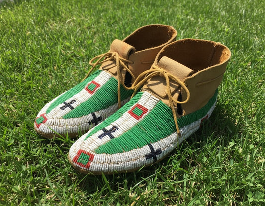 Native American Beaded moccasin