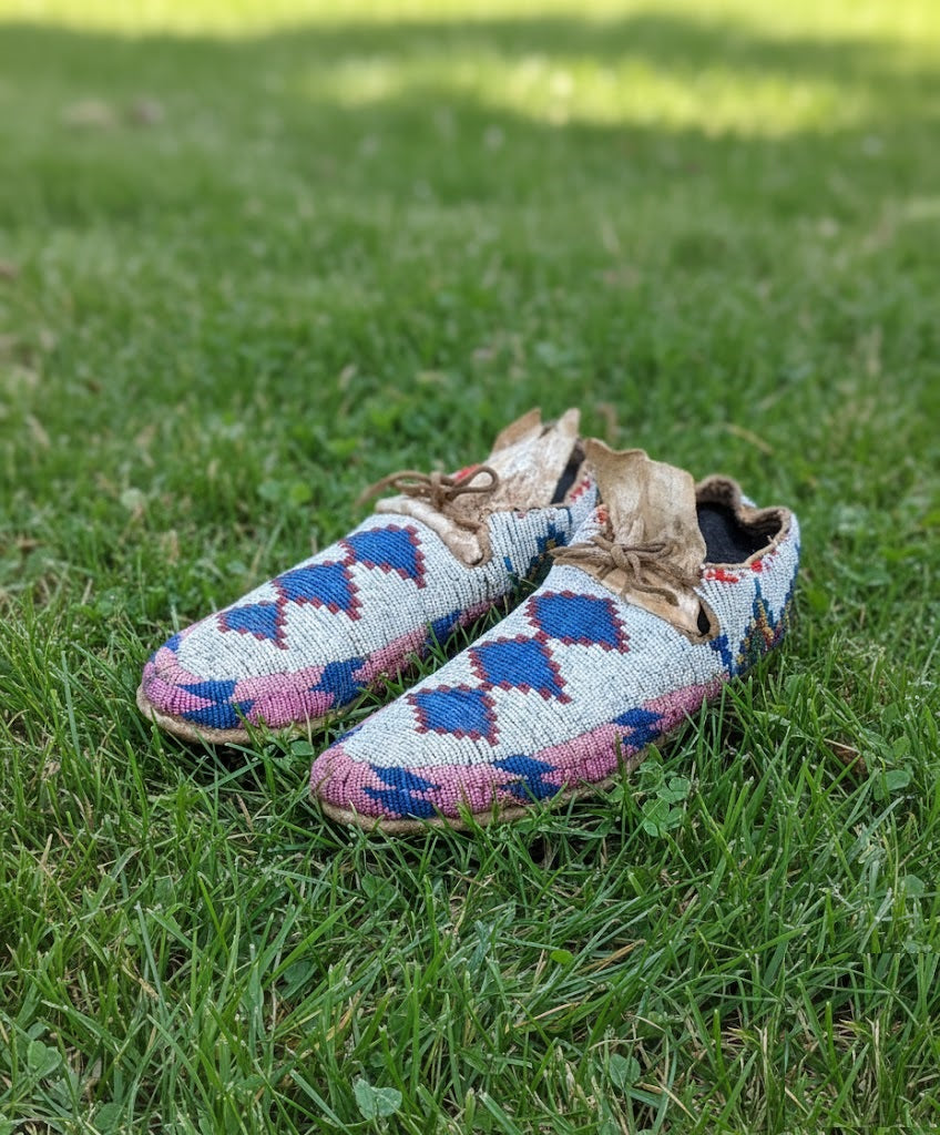 Native American Beaded moccasin