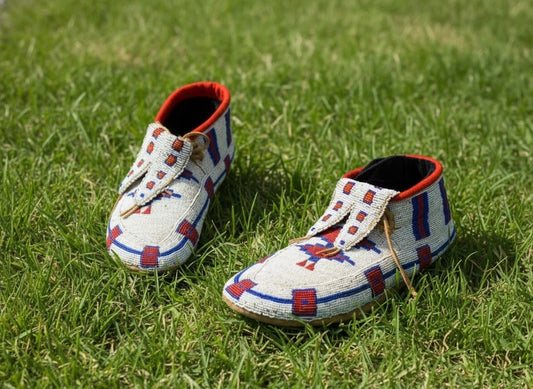 Native American Beaded moccasin