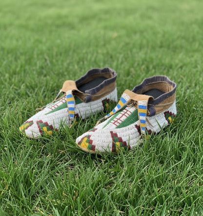 Native American Beaded moccasin