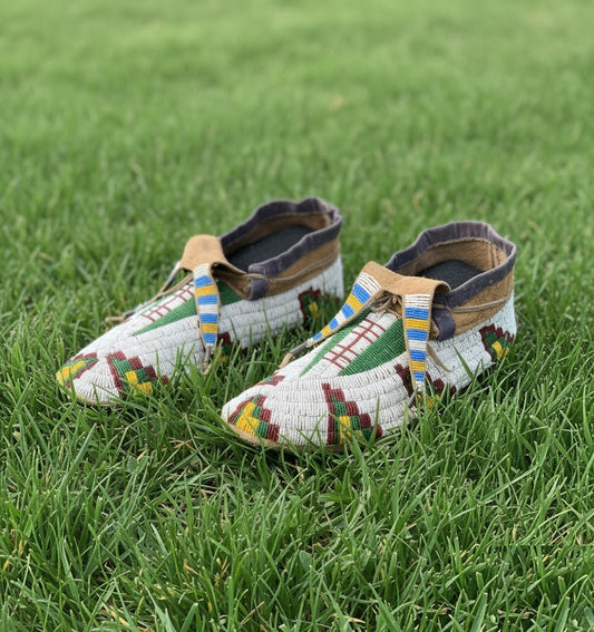 Native American Beaded moccasin