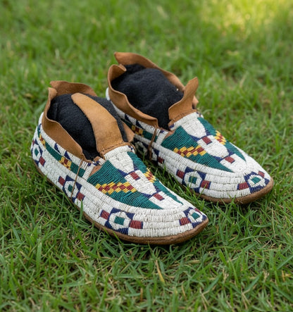 Native American Beaded moccasin