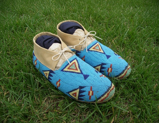 Native American Beaded moccasin
