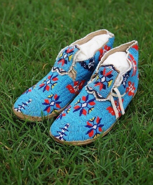 Native American Beaded moccasin