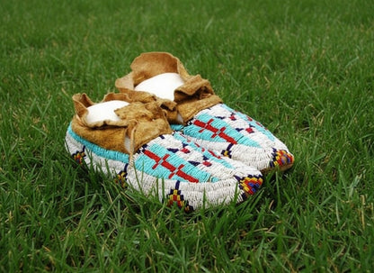 Native American Beaded moccasin