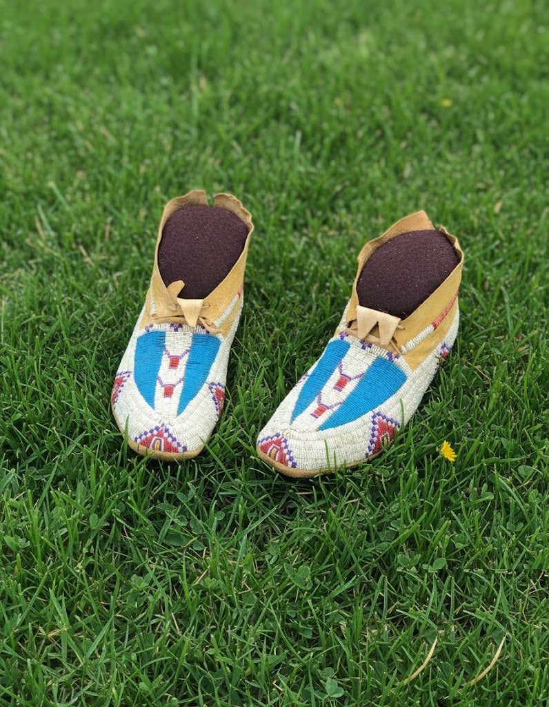 Native American Beaded moccasin