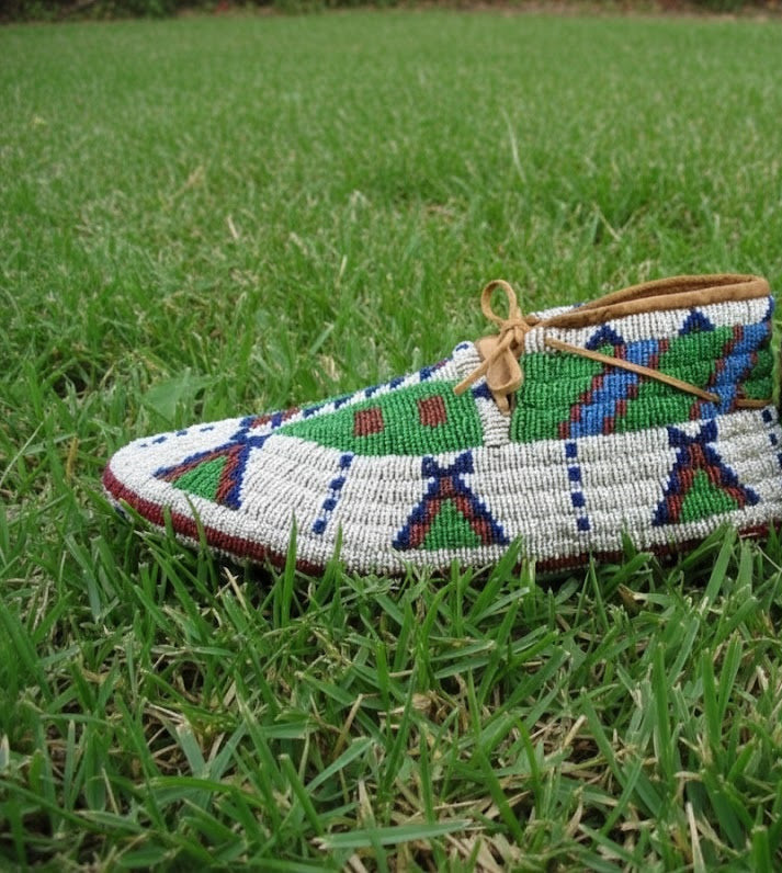 Native American Beaded moccasin