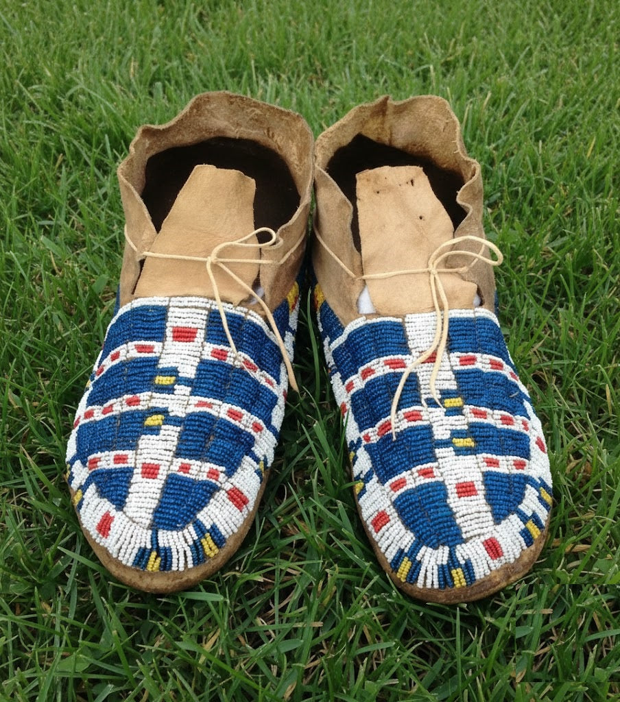 Native American Beaded moccasin