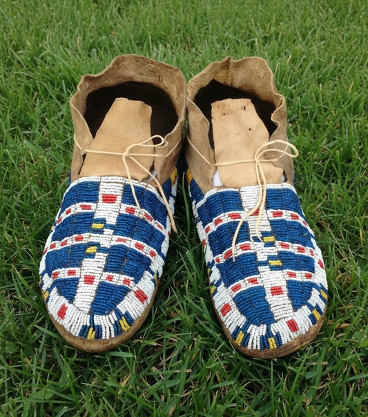 Native American Beaded moccasin