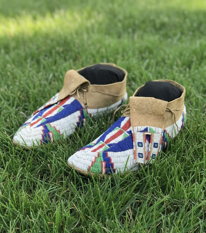 Native American Beaded moccasin
