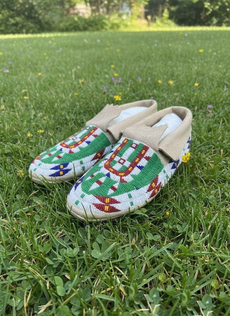 Native American Beaded moccasin