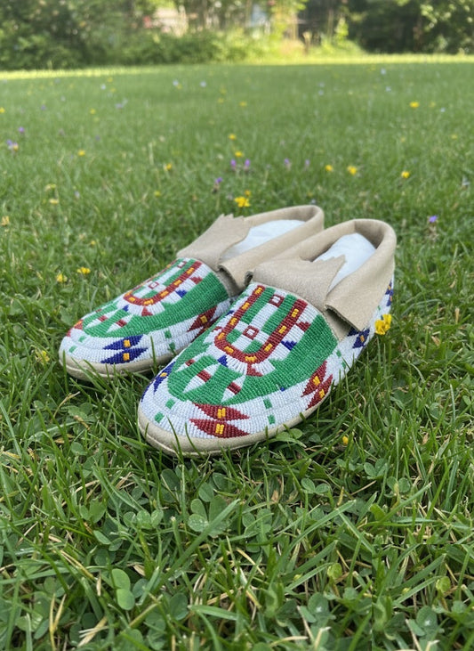 Native American Beaded moccasin