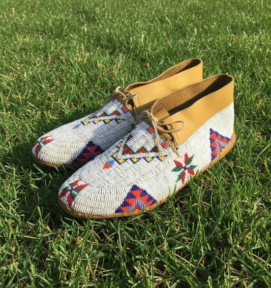 Native American Beaded moccasin