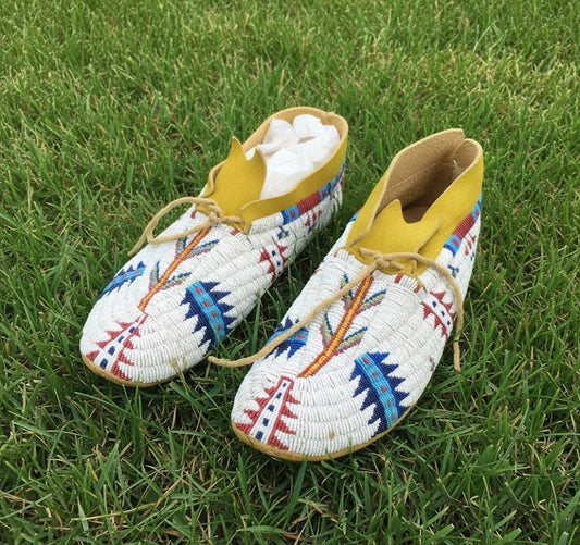 Native American Beaded moccasin