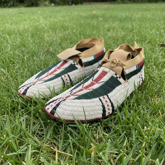 Native American Beaded moccasin