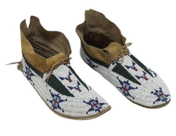 Native American Beaded Moccasin