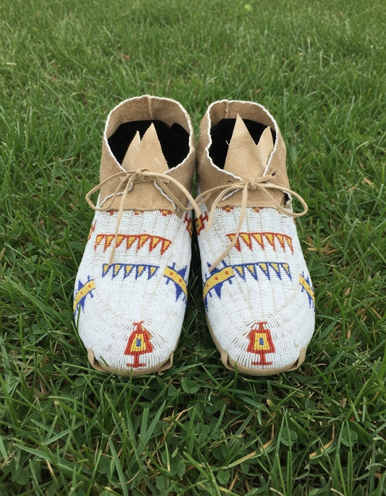 Native American Beaded moccasin