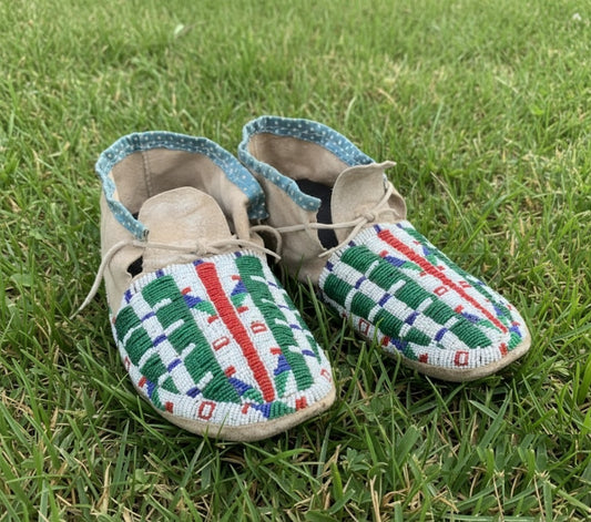 Native American Beaded moccasin