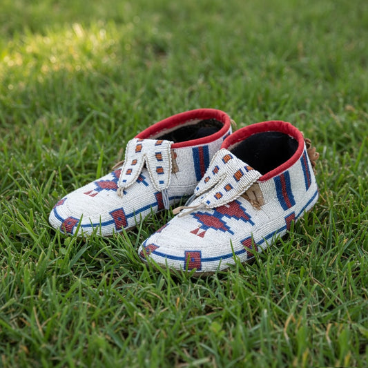 Native American Beaded moccasin