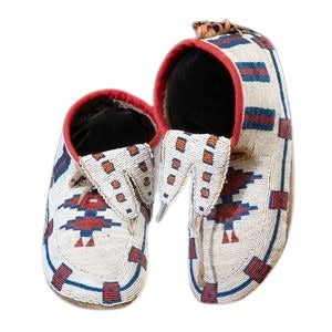 Native American Beaded Moccasin