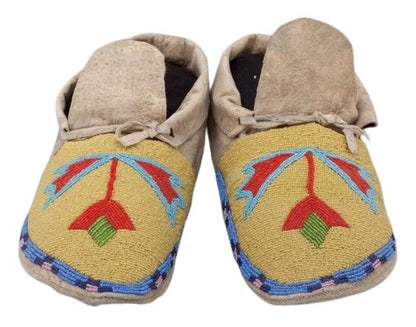 Native American Beaded Moccasin