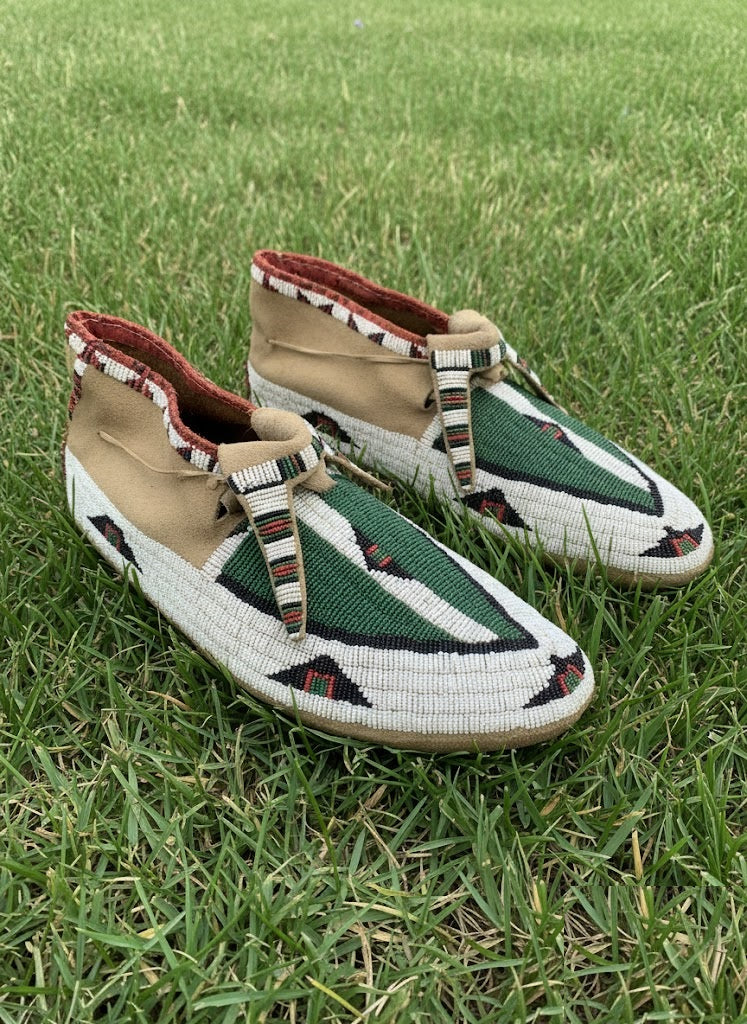 Native American Beaded moccasin