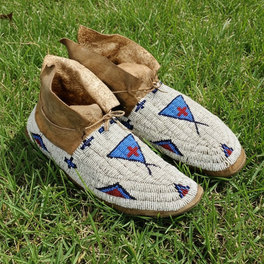 Native American Beaded moccasin