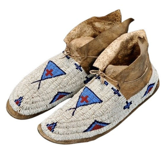Native American Beaded Moccasin