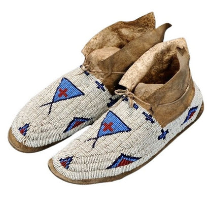 Native American Beaded Moccasin