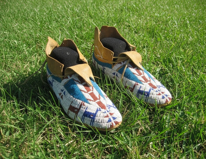 Native American Beaded moccasin