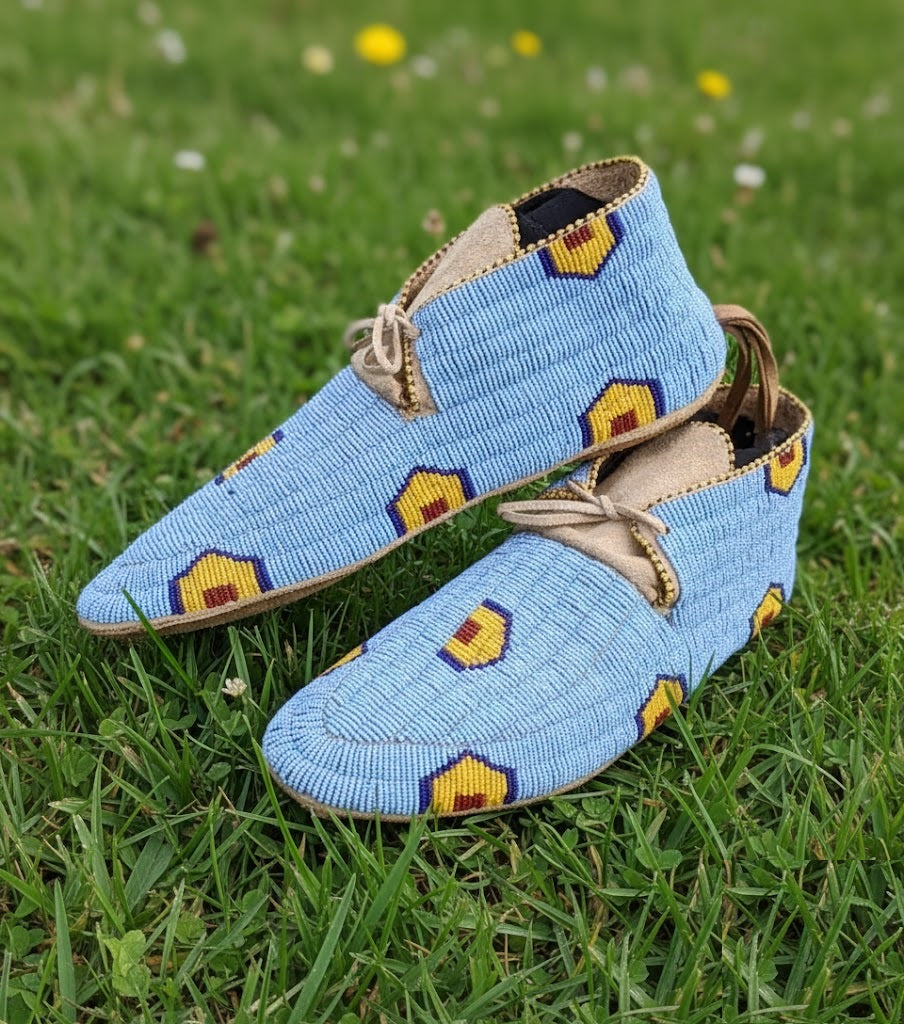 Native American Beaded moccasin