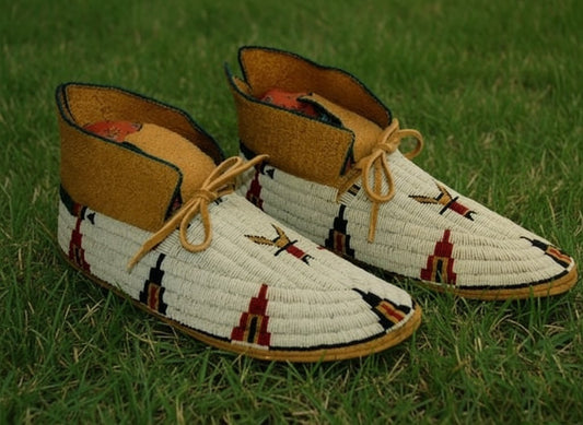 Native American Beaded moccasin