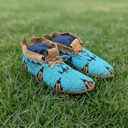 Native American Beaded moccasin