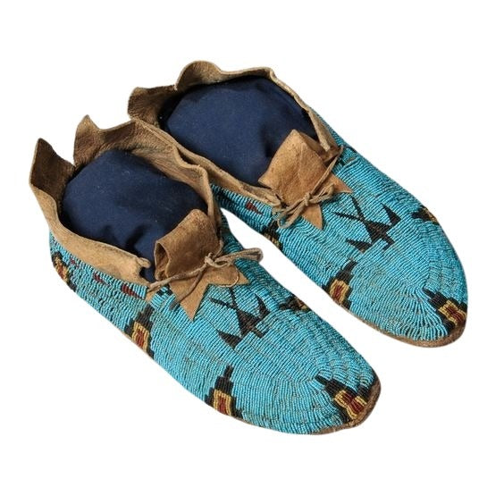Native American Beaded Moccasin