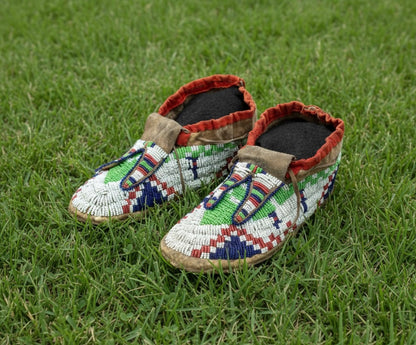Native American Beaded moccasin